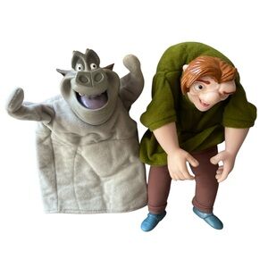 Vintage 1996 Burger King “The Hunchback of Notre Dame” Quasimodo Gargoyle Puppet